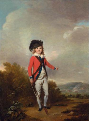 John Windham Dalling ca. 1775-77 by Philip Reinagle 1749-1833 Weiss Gallery   